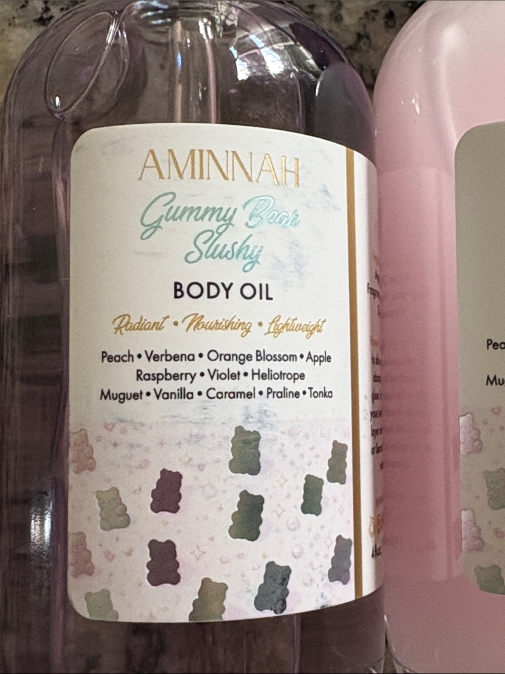 Amminah Gummy Bear Oil and Serum - Picture 2 of 5